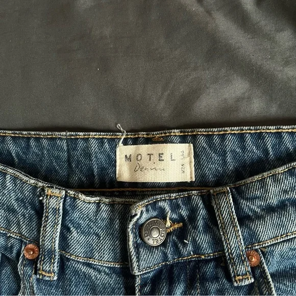 Motel Rocks Low Rise Parallel Jeans - Picture 4 of 4